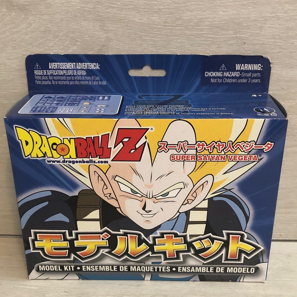DragonBall Z Super Saiyan Vegeta Irwin Model Kit Figure 2000 Funimation